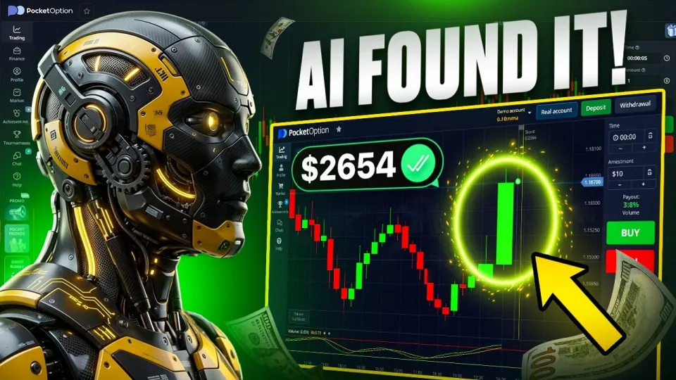 Binary Options AI TRADING ROBOT | Pocket Option AI BOT | LIVE Trading Session 2026